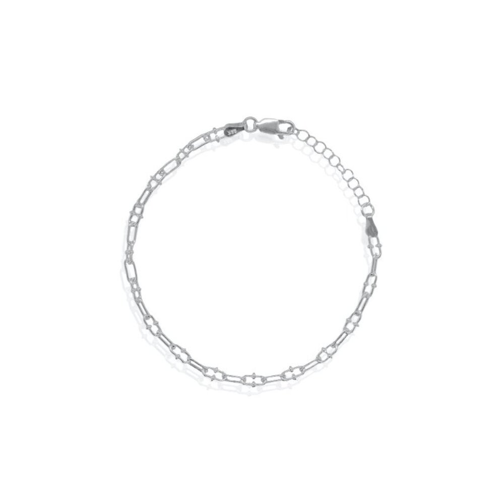NWT Mini Aurora Granchio Chain Bracelet // Italian Sterling Silver (3.9mm)